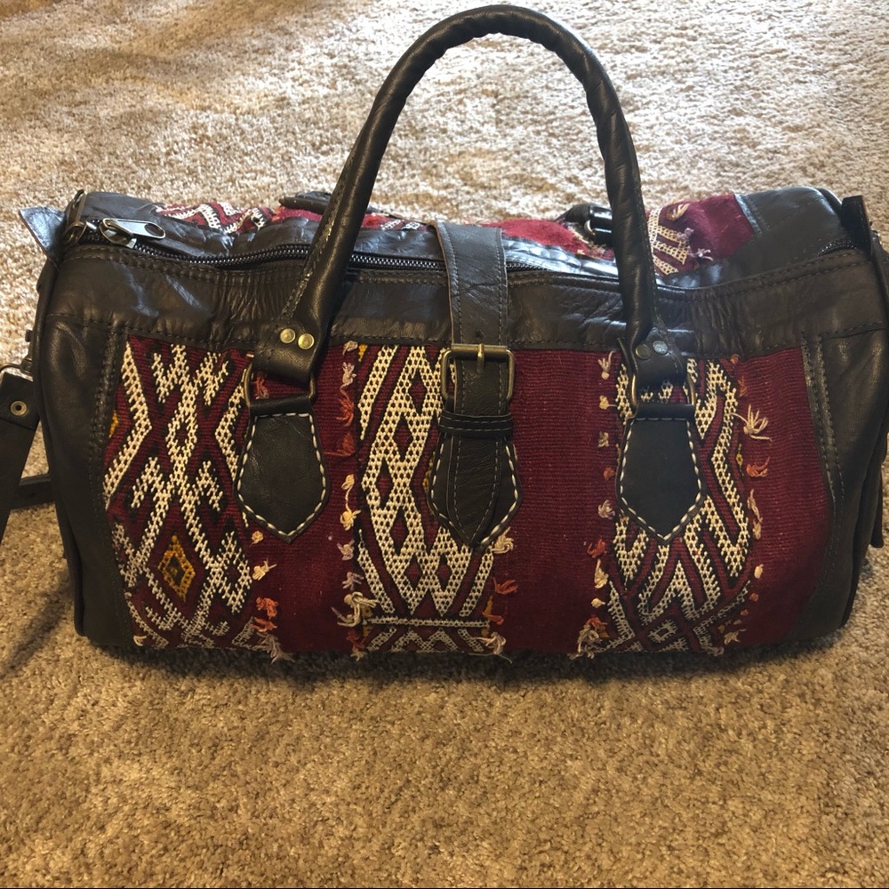 Never used! Gorgeous boho weekend travel bag-NEW!